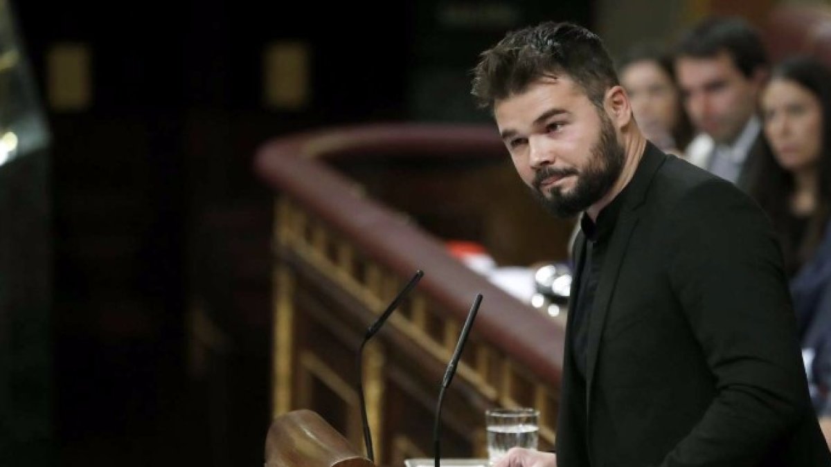 Gabriel Rufián, el diputado que vive por y para el trending topic.