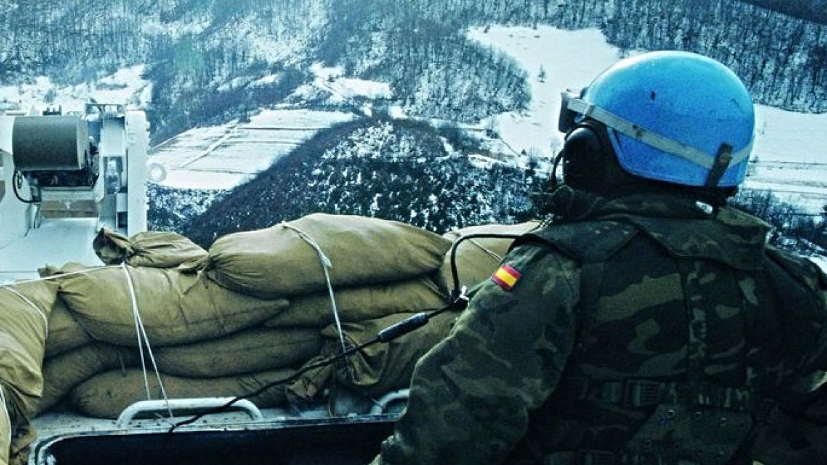 Militares españoles, en la misión internacional de Bosnia
