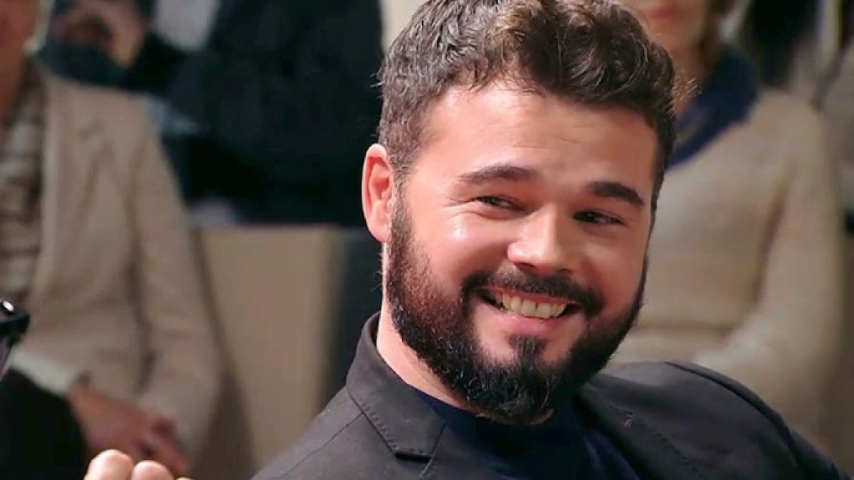 El diputado de ERC, Gabriel Rufián.