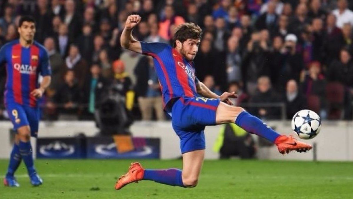 Sergi Roberto, el héroe de la histórica victoria del Barça.
