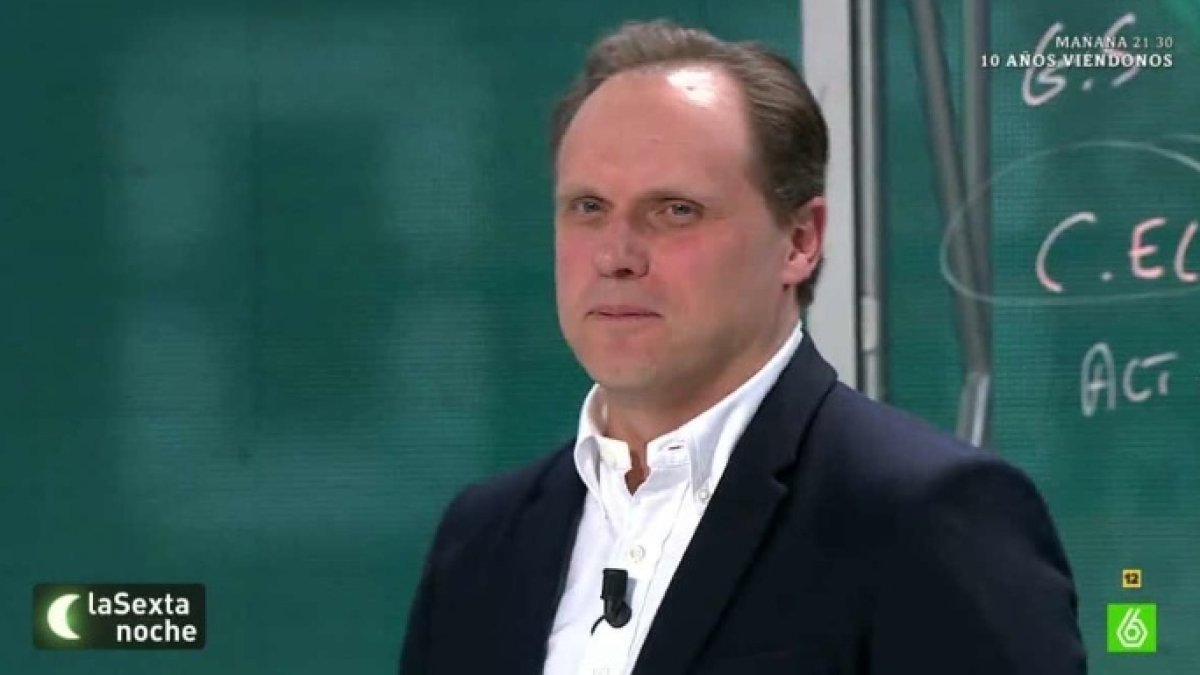 El economista y analista televisivo, Daniel Lacalle.