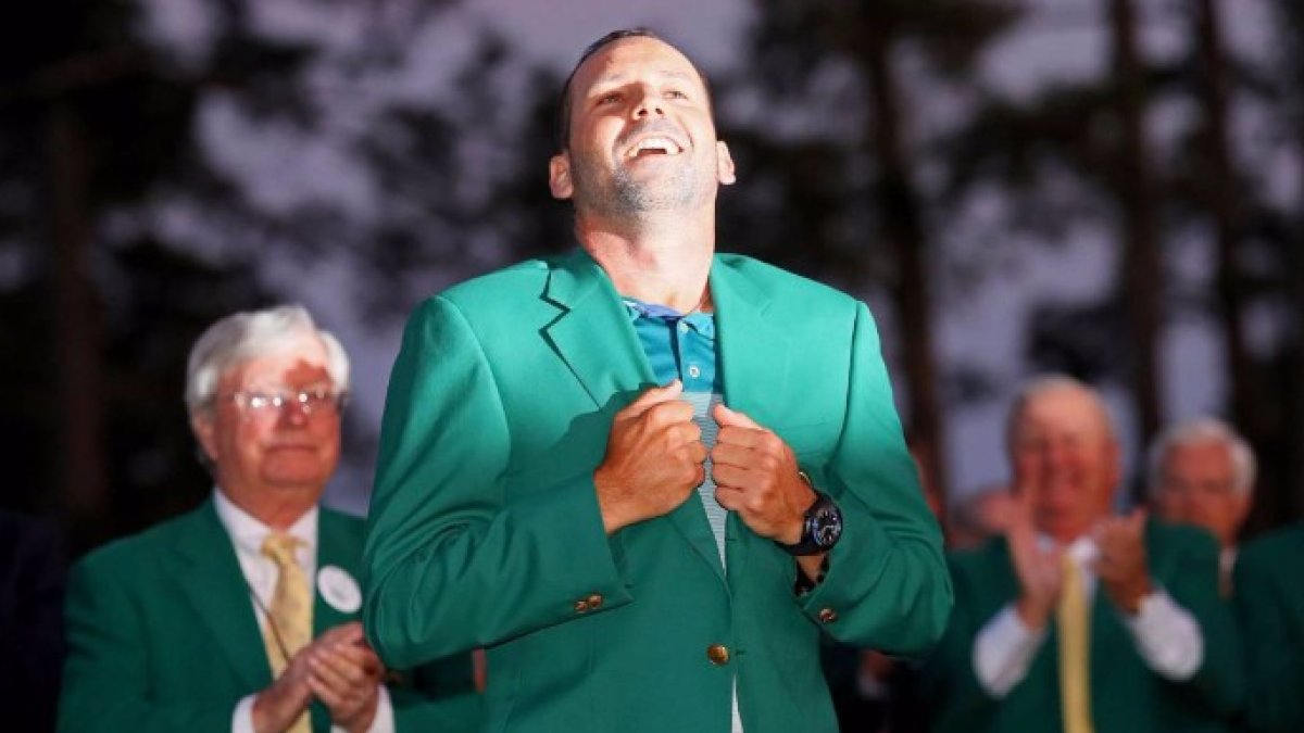 La celebración más especial de Sergio García junto a su prometida, Angela Akins