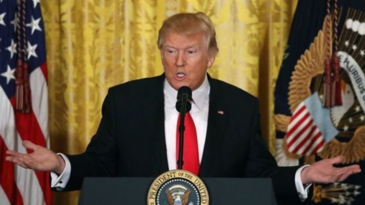 Donald Trump, en la Casa Blanca.