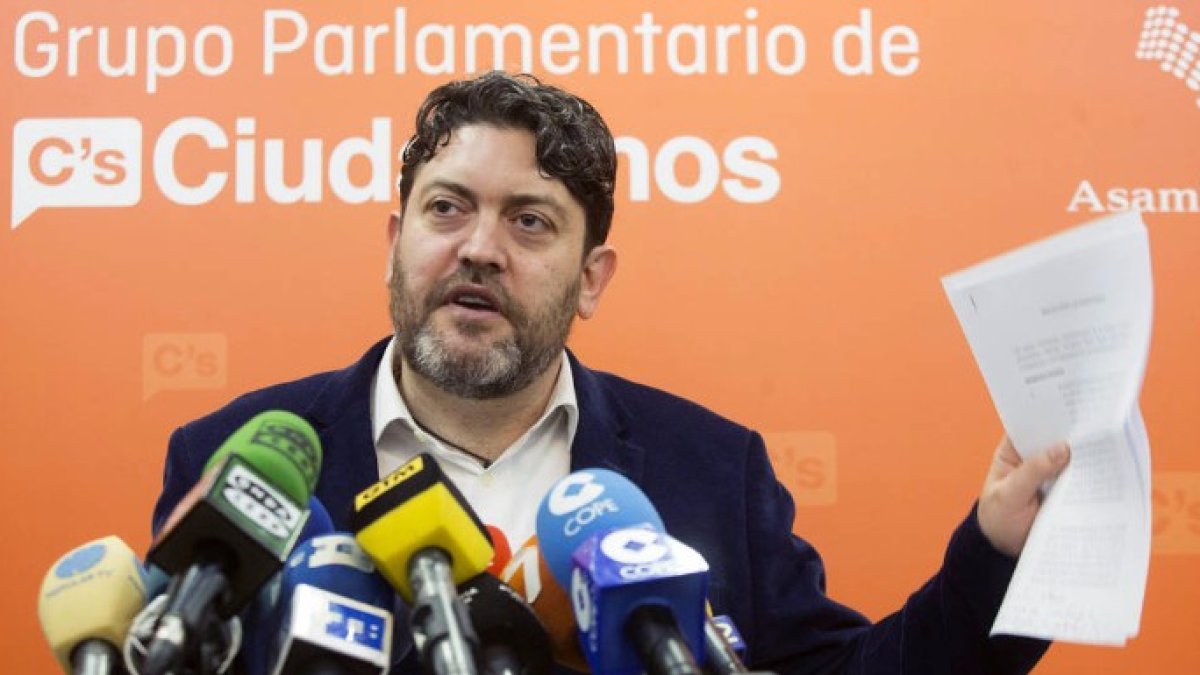 El líder de C's en Murcia, Miguel Sánchez.