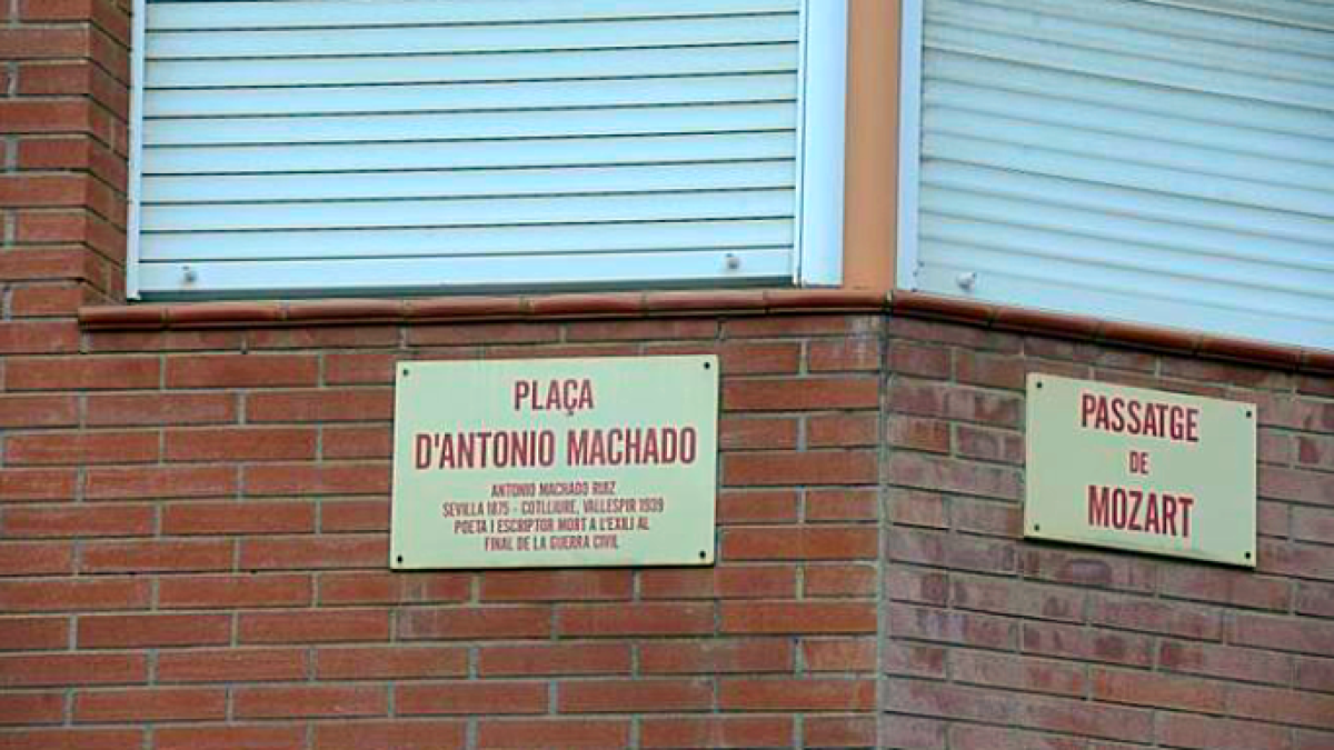 Plaza Antonio Machado en Sabadell. FOTO: El Mundo.