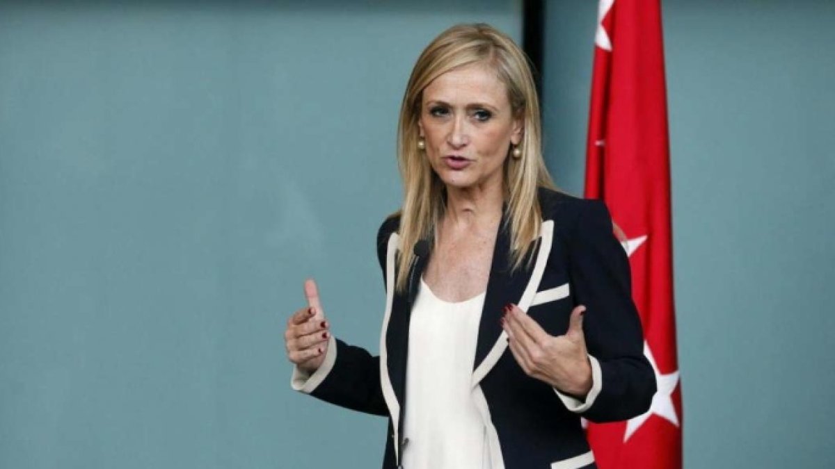 La presidenta de la Comunidad de Madrid, Cristina Cifuentes.