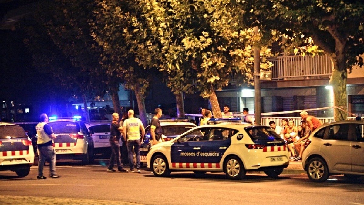Imagen de la zona donde fueron abatidos los terroristas.