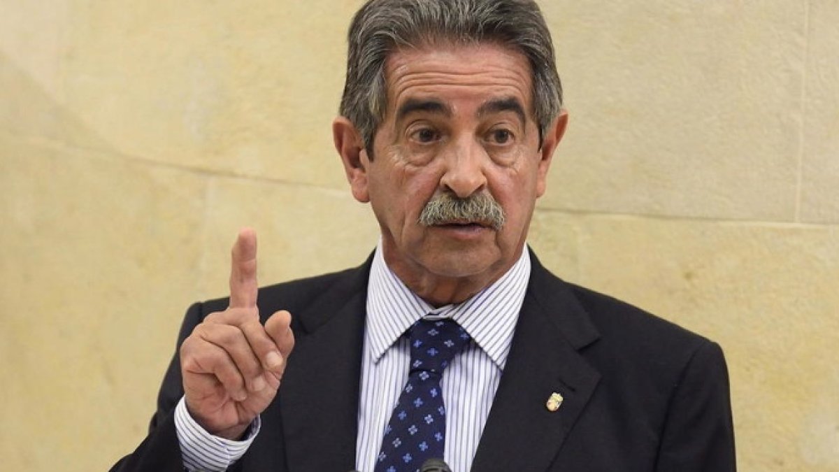 El presidente de Cantabria, Miguel Angel Revilla.