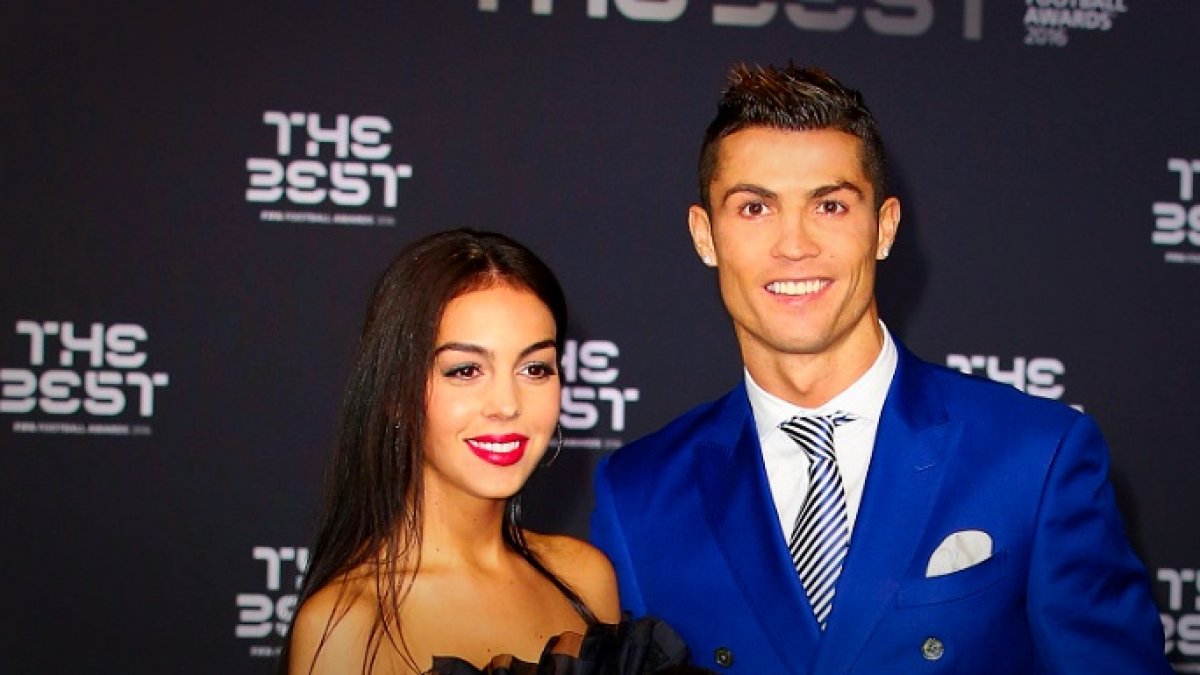 Critiano Ronaldo y su nueva novia, en la Gala de la FIFA.