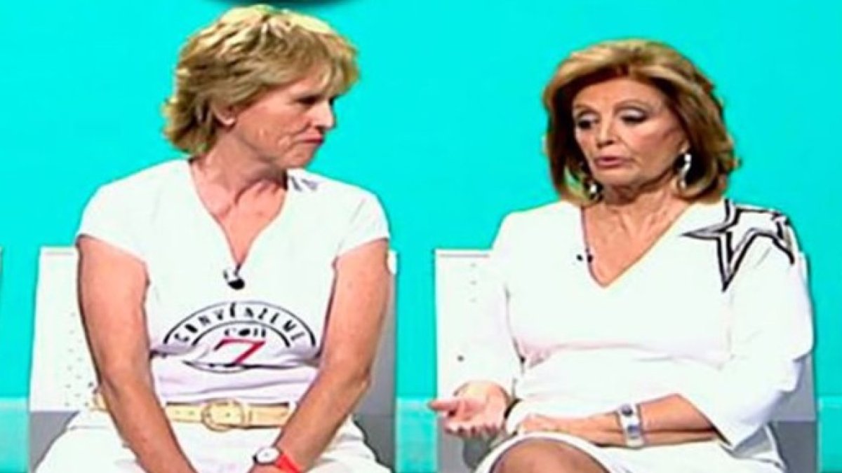 Mercedes Milá y María Teresa esperan la llamada de Telecinco para trabajar.