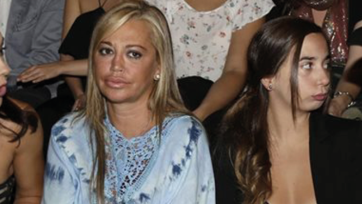 Belén Esteban y su hija Andrea en la foto más reciente juntas