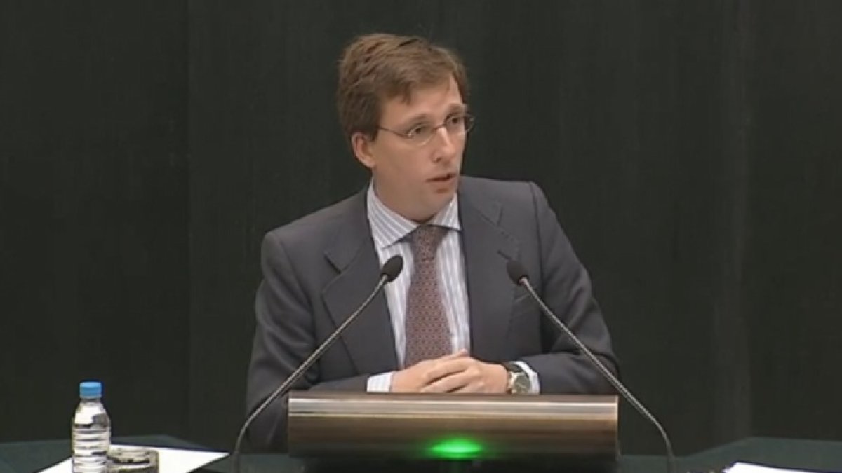 José Luis Martínez Almeida, portavoz del PP en el Ayuntamiento de Madrid.