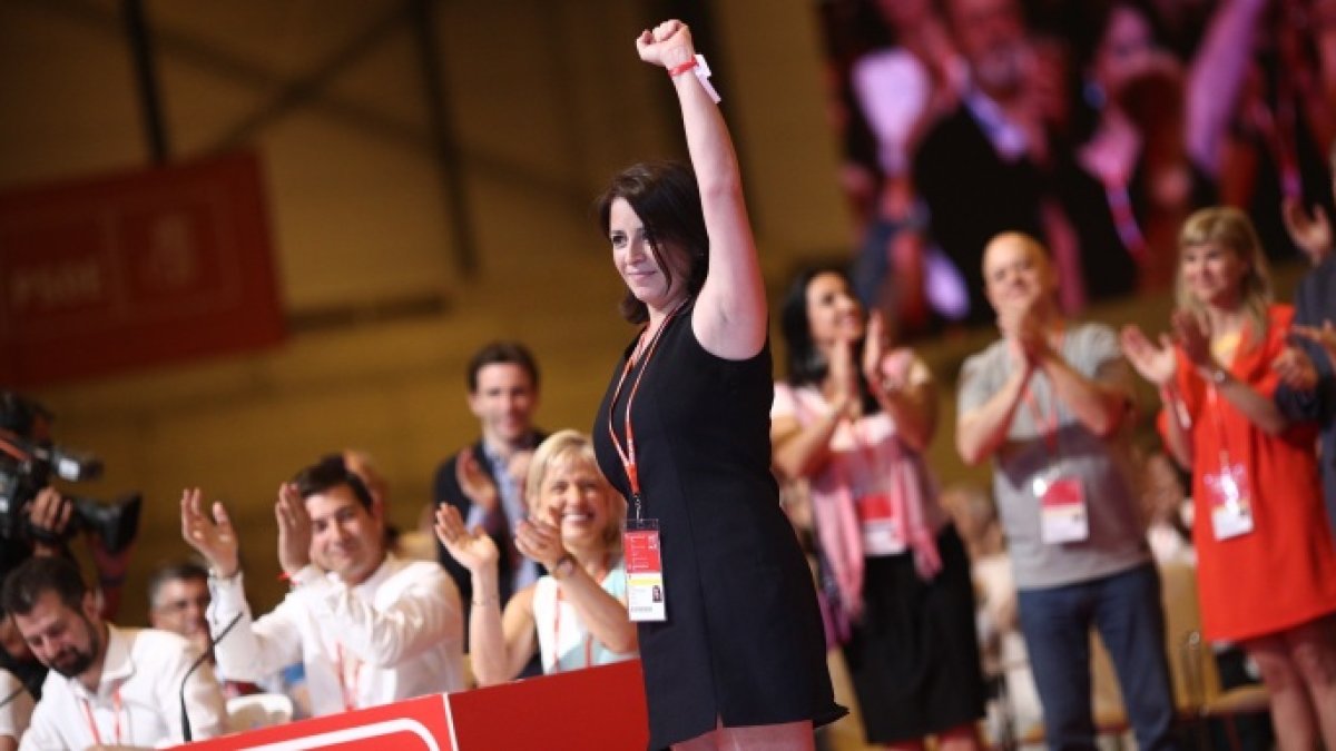 Adriana Lastra, en la clausura del Congreso