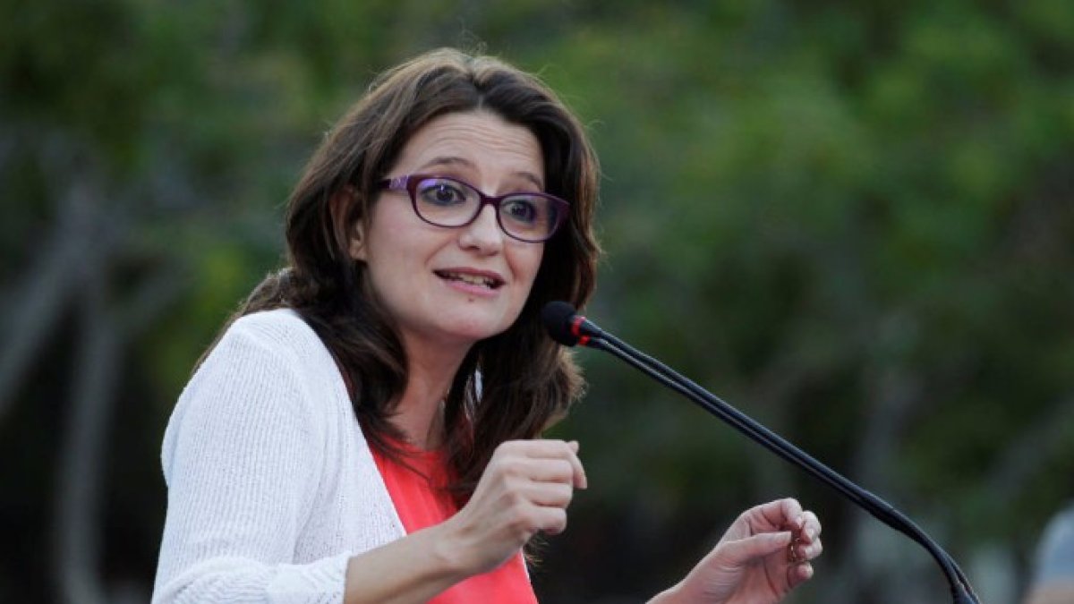Monica Oltra se pronuncia sobre la situación del Gobierno de Alicante.