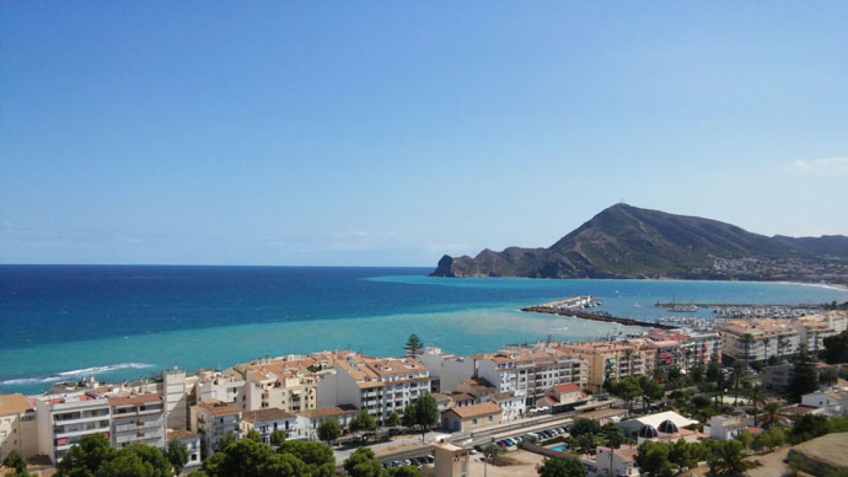 Vista aérea de Altea.