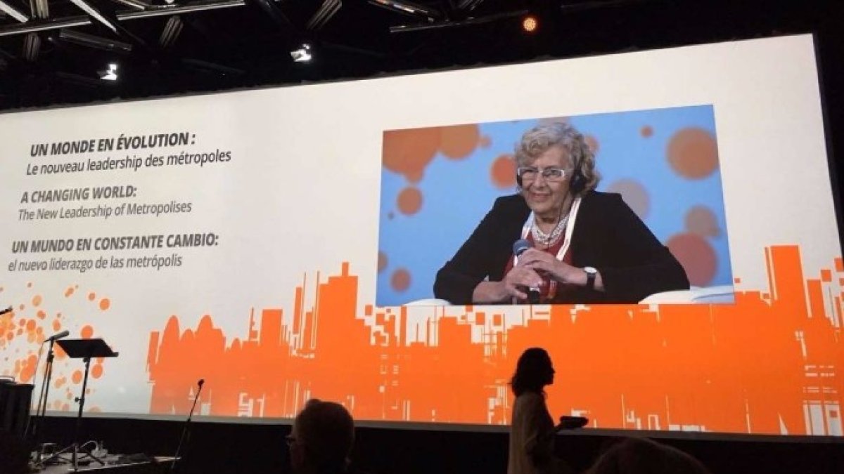 Manuela Carmena en Montreal.
