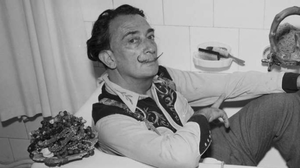 Papi, en la bañera