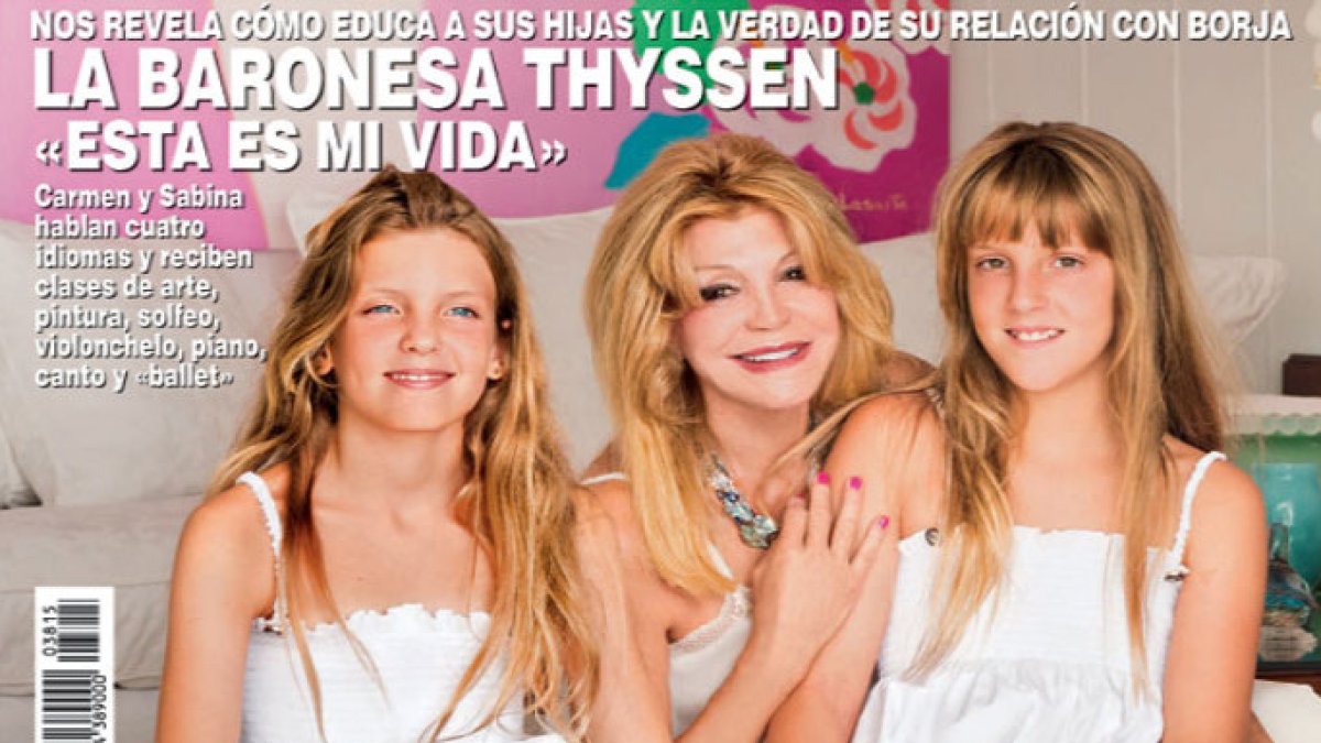 Sabina es un calco de Borja Thyssen