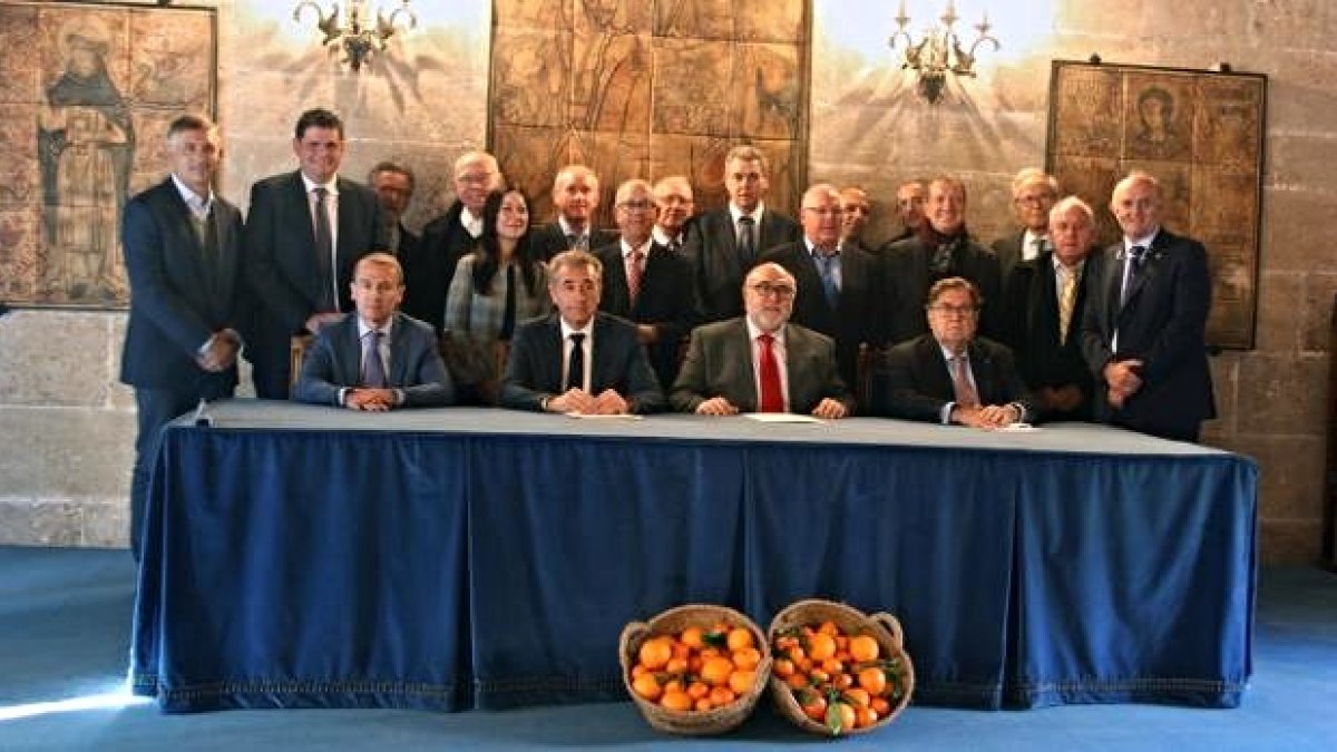 La Mesa de Precios de Cítricos de la Lonja de Valencia cumple diez años
