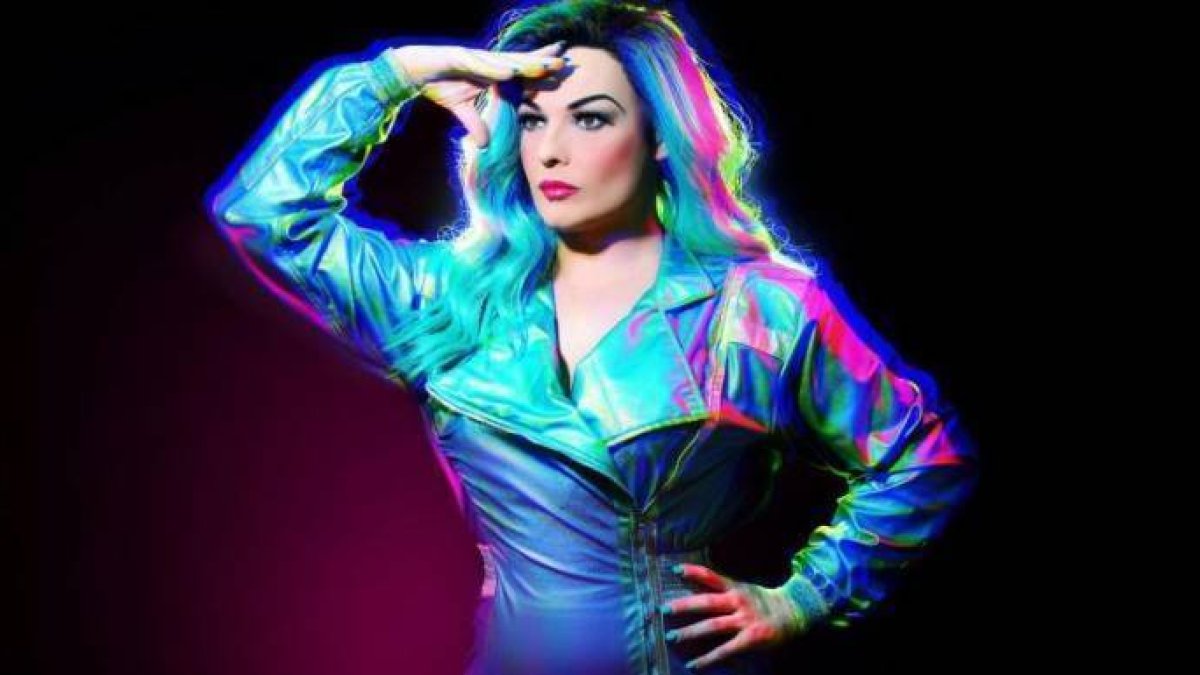 La drag queen La Prohibida, una de las protagonistas de las cabalgatas de este año en Madrid.