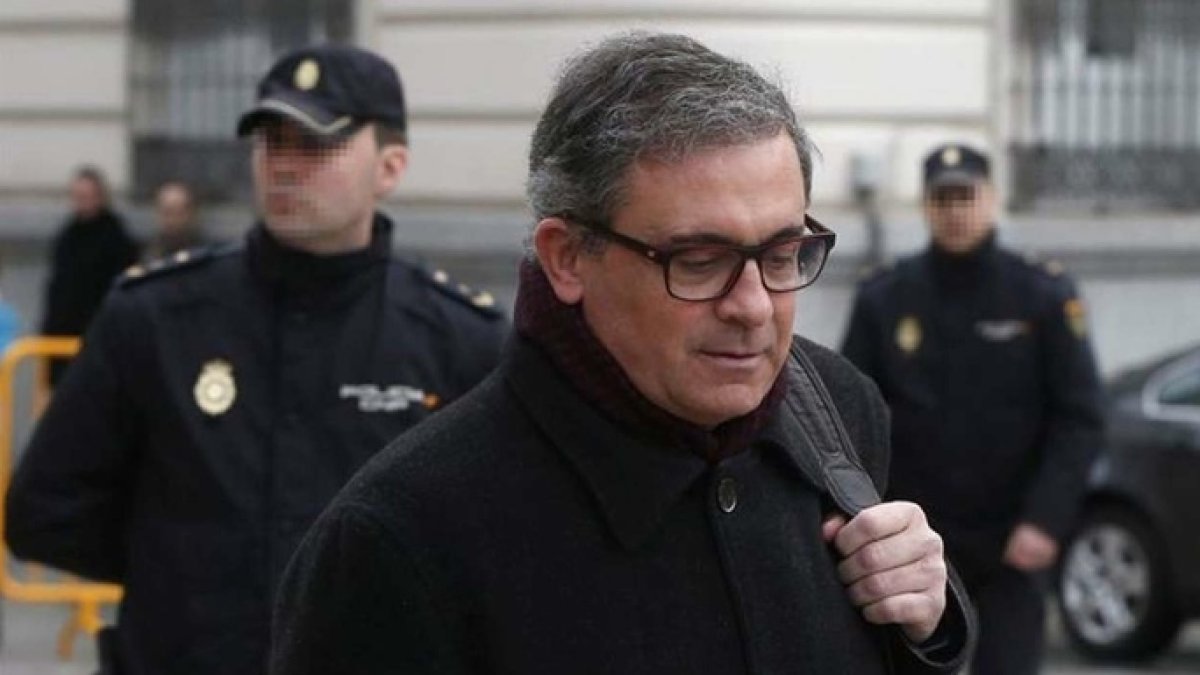 Jordi Pujol Ferrusola, en una de sus visitas a la Audiencia Nacional.