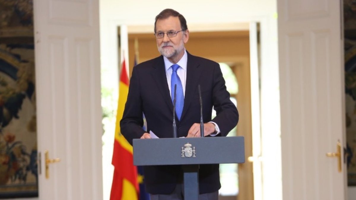 Rajoy, este viernes, en su balance de los seis primeros meses del año.
