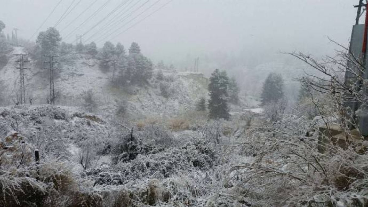 Nieve en Alicante
