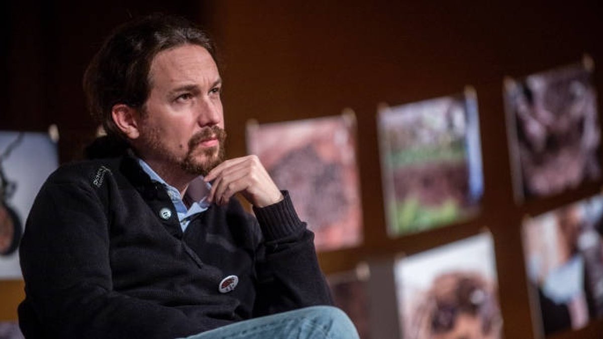 El líder de Podemos, Pablo Iglesias.