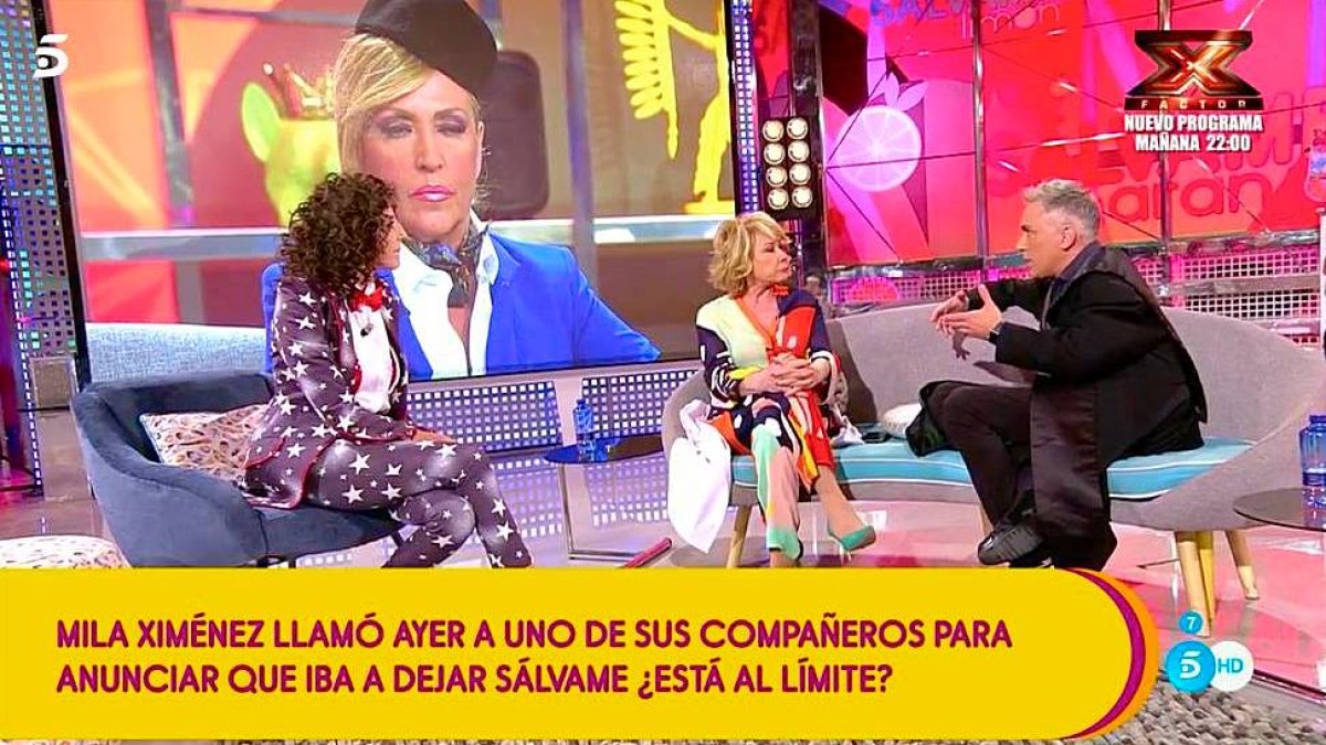 Un momento del programa de este lunes.