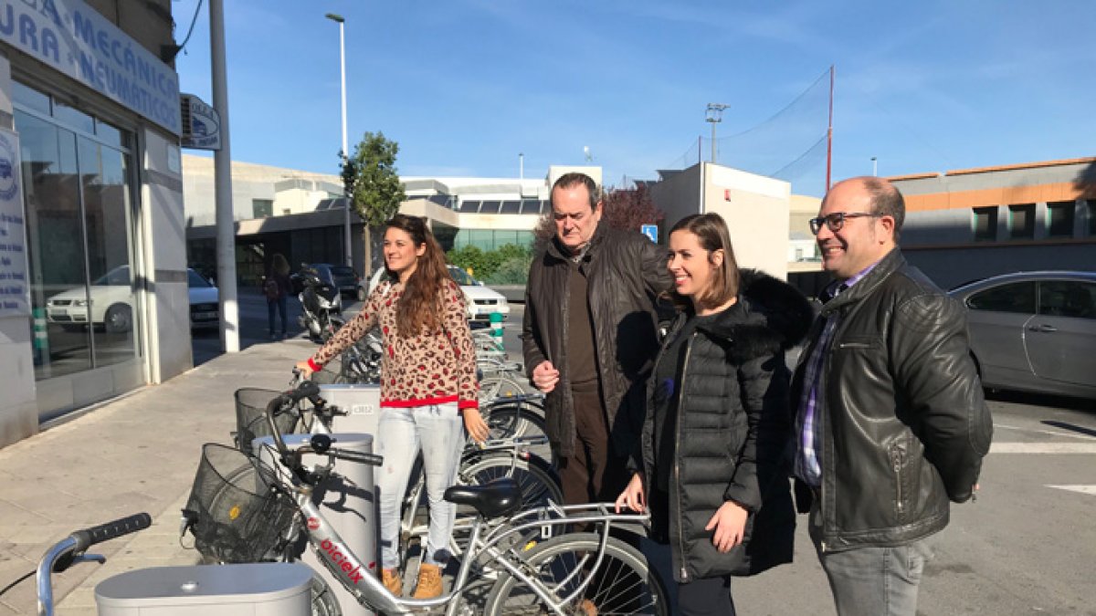 ireia Mollà, Felip Sánchez, Esther Díez y Antonio Martínez.