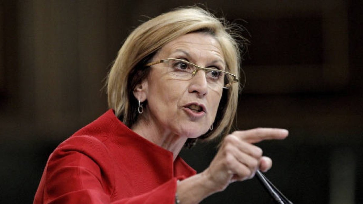 Rosa Díez, expresidenta de UPyD.
