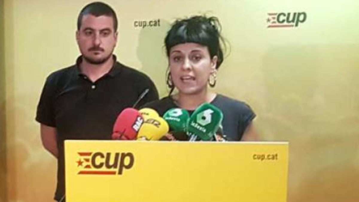 La exdiputada de la CUP, Anna Gabriel