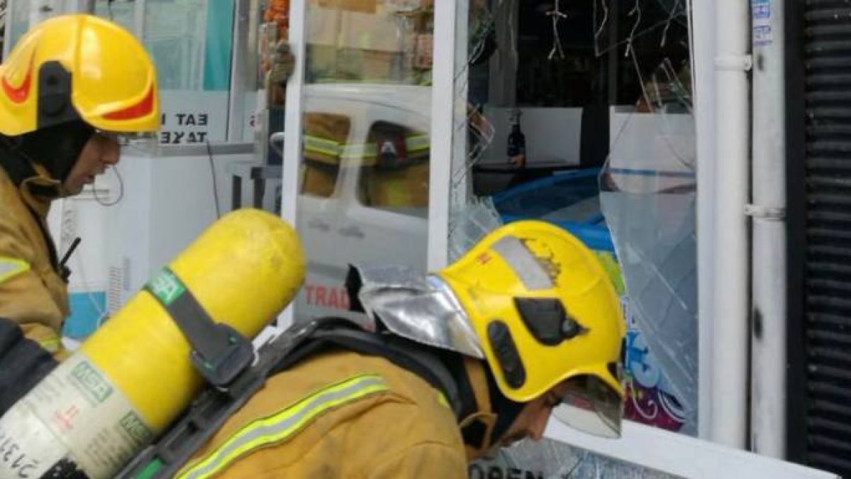 Imagen de la explosión
