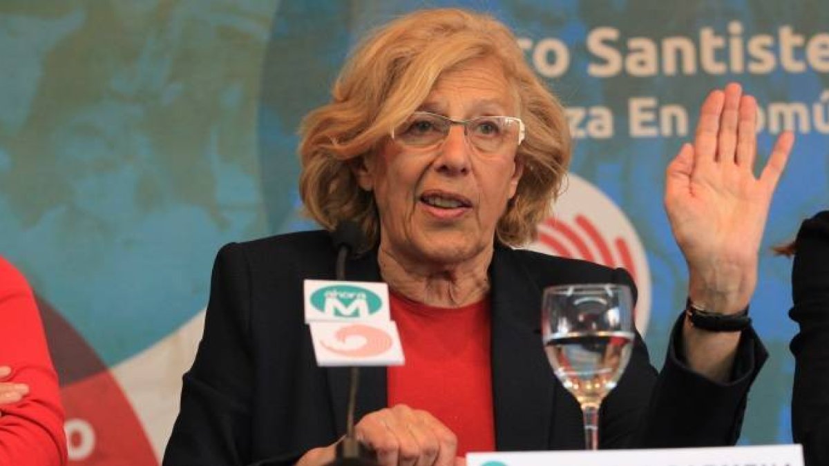 La alcaldesa de Madrid, Manuela Carmena