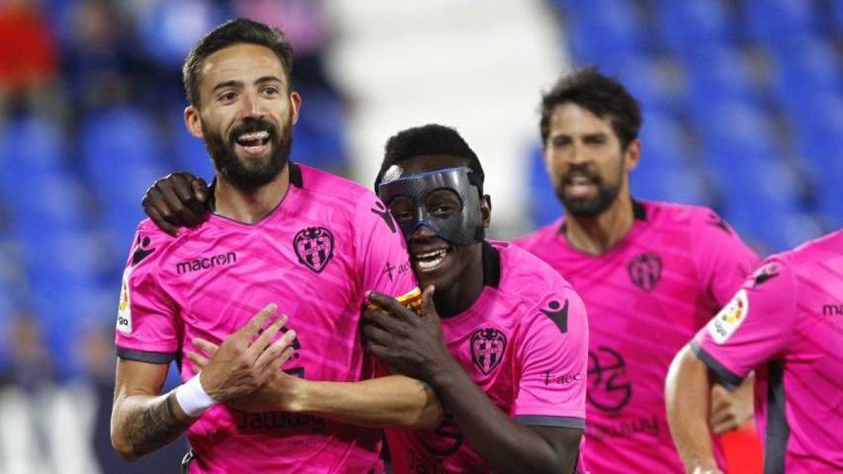 Morales, en la cúspide de los goleadores azulgranas en Primera FOTO: levanteud.com