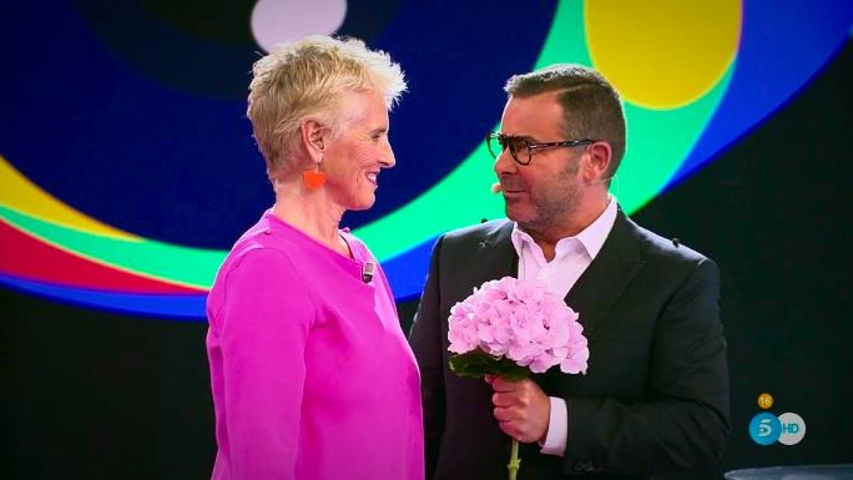Mercedes Milá y Jorge Javier Vázquez, en una imagen de archivo. FOTO: Mediaset.