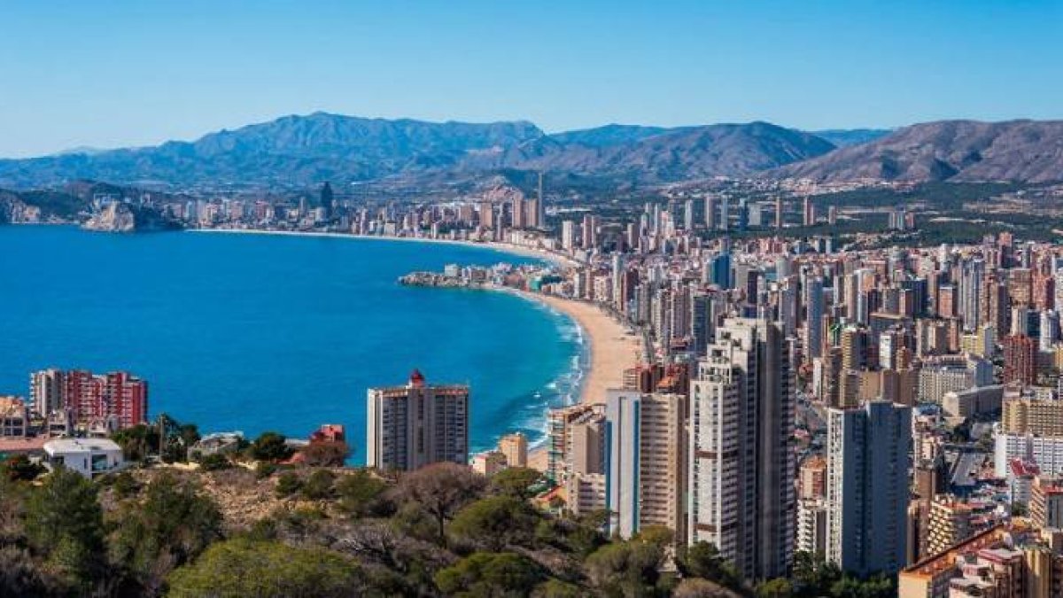 Benidorm, primer destino peninsular de sol y playa en 2017