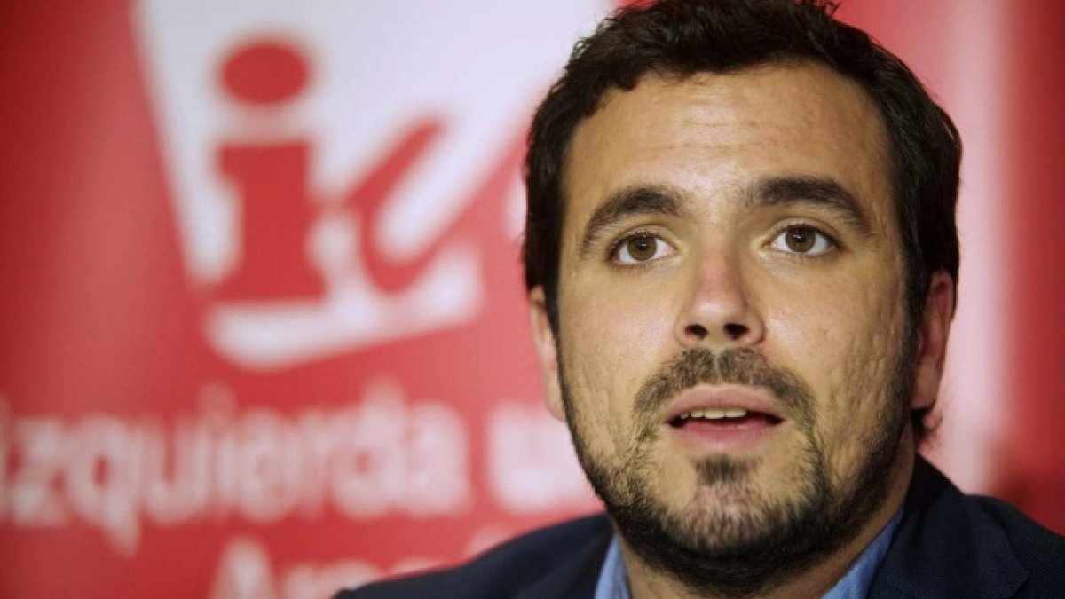 El coordinador general de Izquierda Unida, Alberto Garzón.