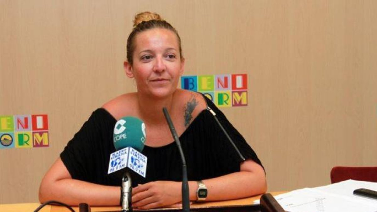 La exconcejal socialista Natalia Guijarro.