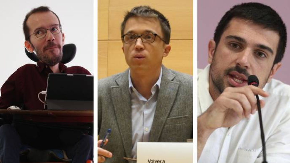 Errejón, Espinar y Echenique no pueden dar lecciones de ética a nadie en España