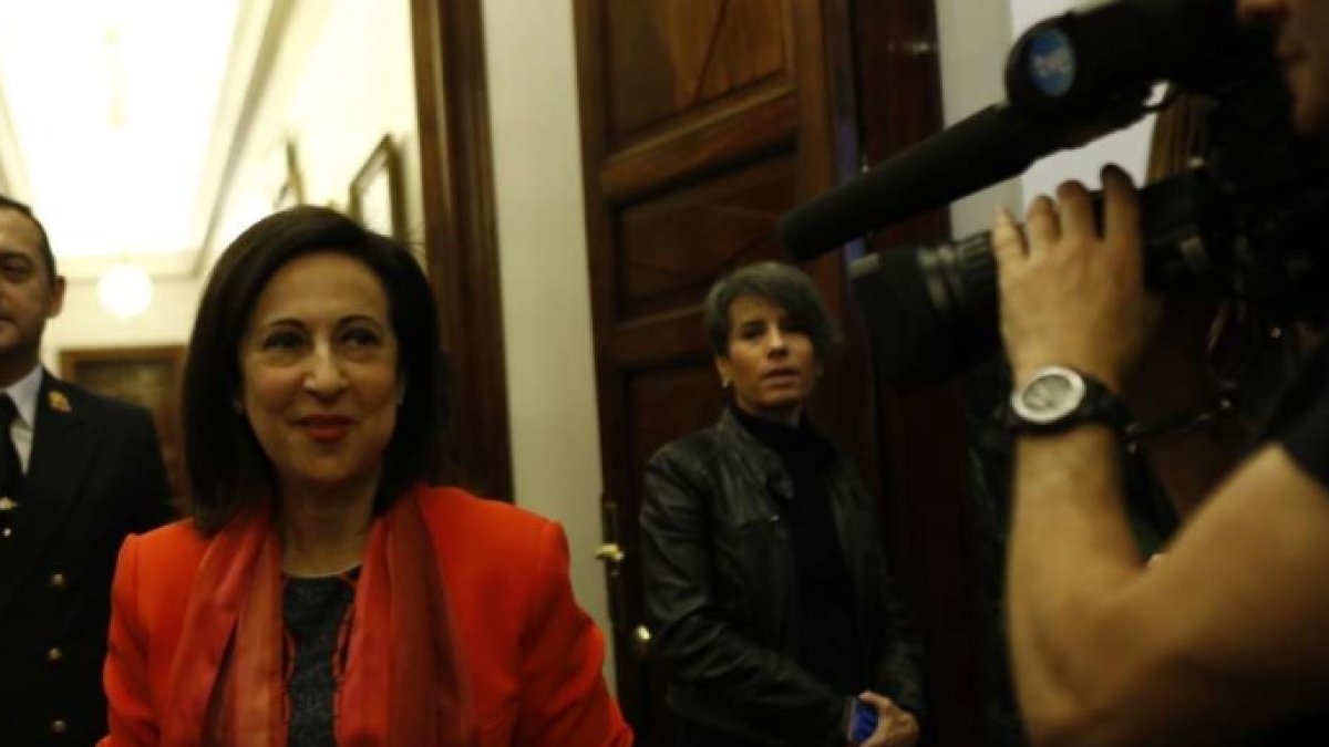 La portavoz del PSOE, Margarita Robles, en el Congreso.