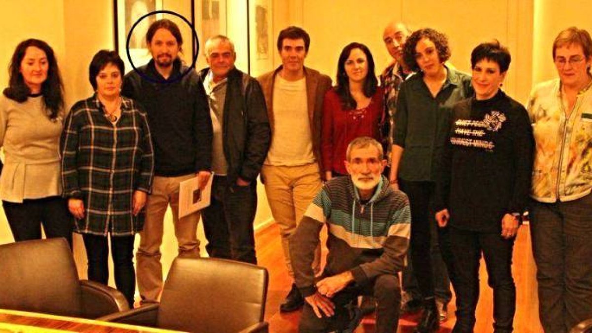 Pablo Iglesias, con los agresores de Alsasua.