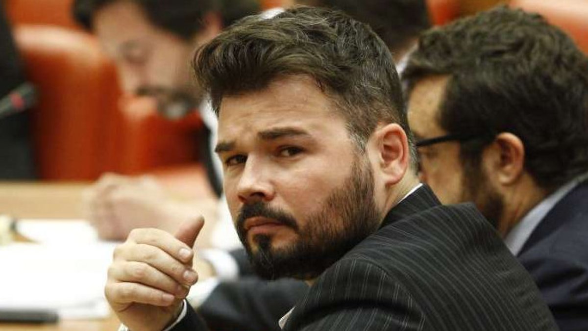 Rufián, el bocazas del Reino