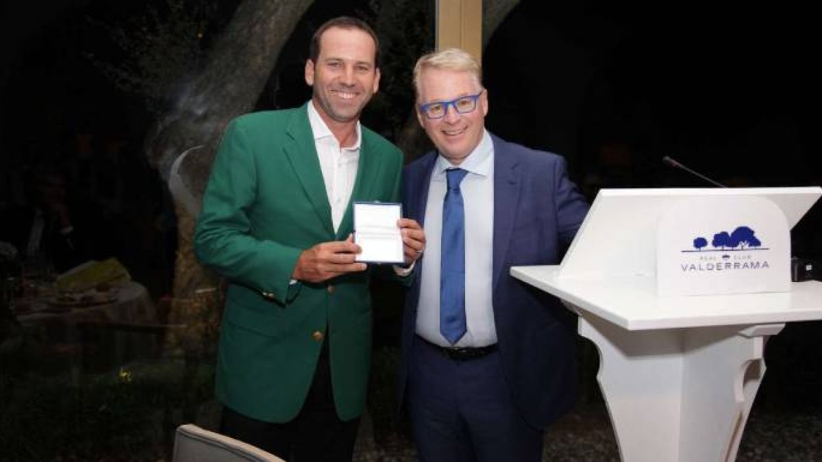 Sergio García y Keith Pelley