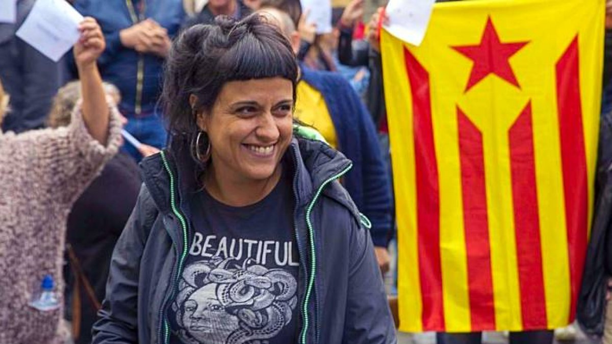 La exdiptuada de la CUP, Anna Gabriel.