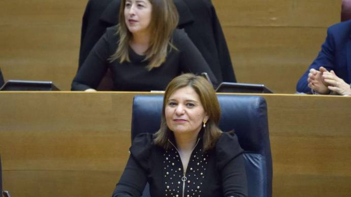 Isabel Bonig en Les Corts