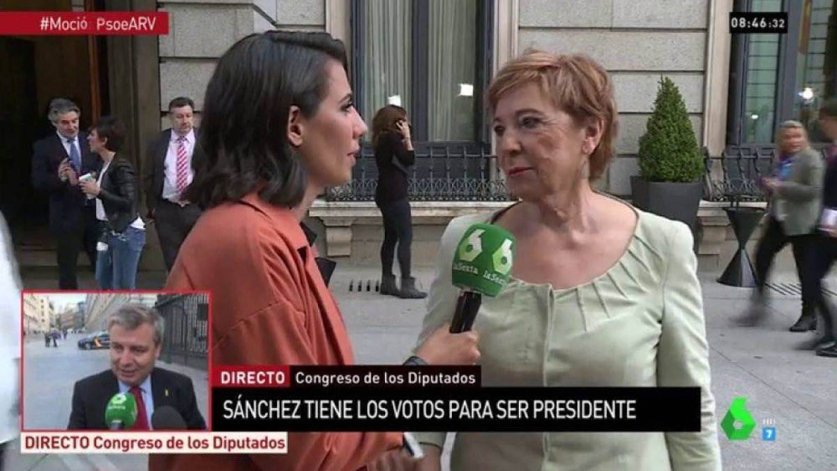 Monumental bronca entre Ana Pastor y Celia Villalobos en La Sexta:
