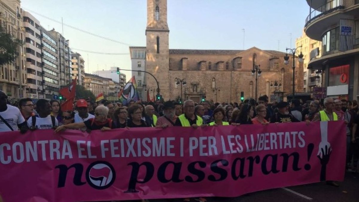 Cabecera de la manifestación