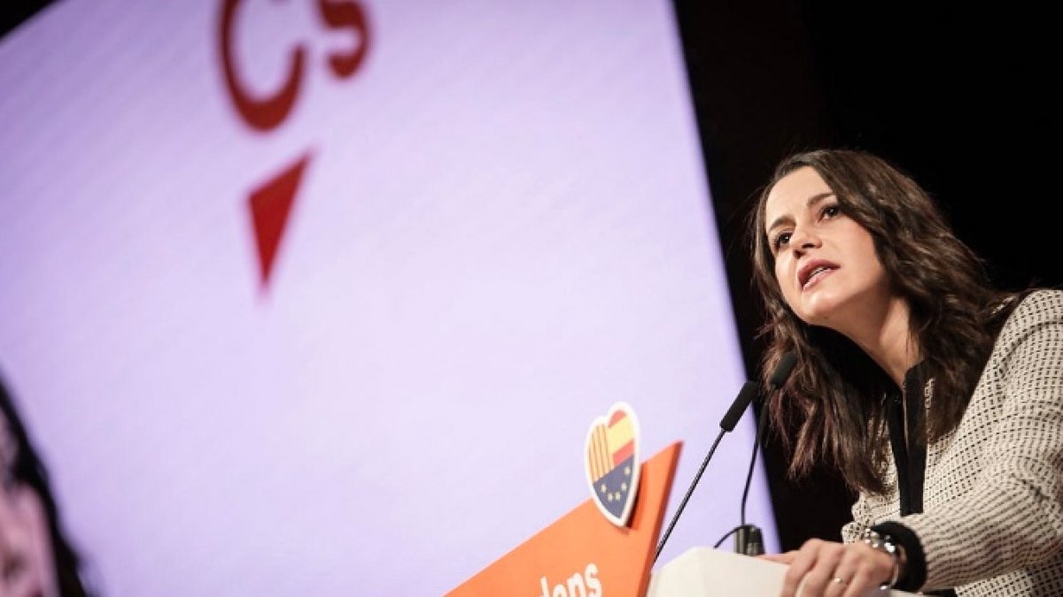 La líder de C's, Inés Arrimadas.