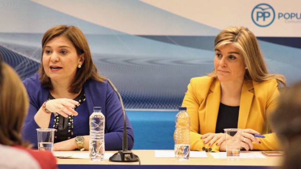 Isabel Bonig y Eva Ortiz